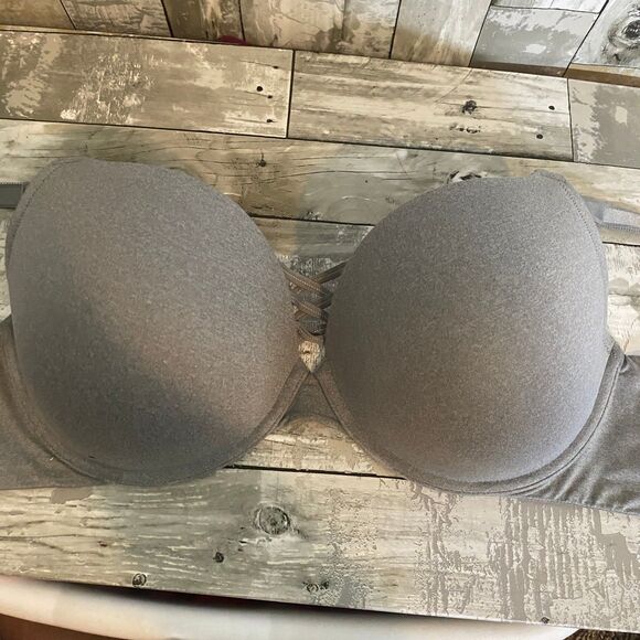 Torrid Curve gray full coverage underwire bra 44DD - Picture 1 of 6